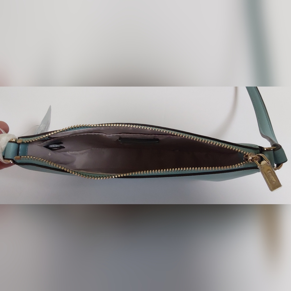 NWT Kate Spade Small Crossbody In Smoky Blue - Picture 3 of 4